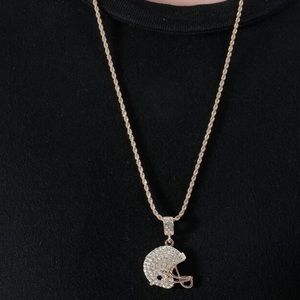 🏈 Blinged-out Football or Rugby Helmet 🏉